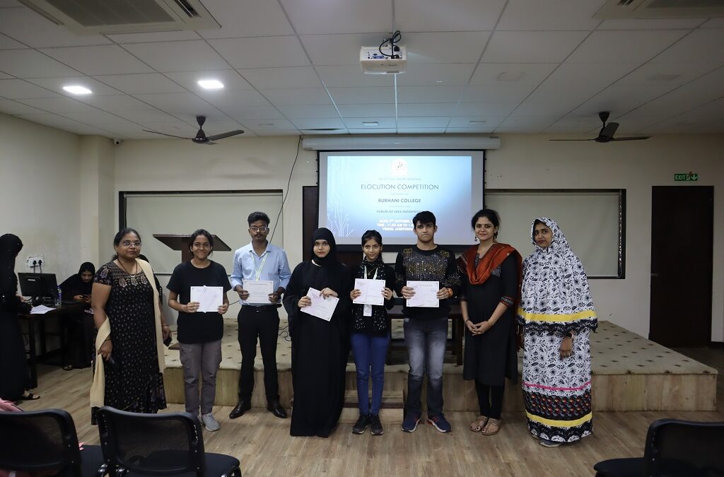 A.D. Shroff Elocution Competition